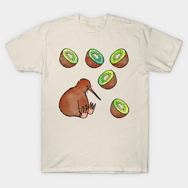 Kiwi T-Shirt by Olooriel